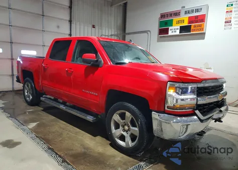 2017 Chevrolet Silverado K1500 Lt из США, поврежденный, VIN 3GCUKREC3HG196980